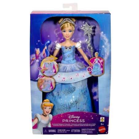disney princess muÑeca cenicienta transformacion (mattel - jbf94)