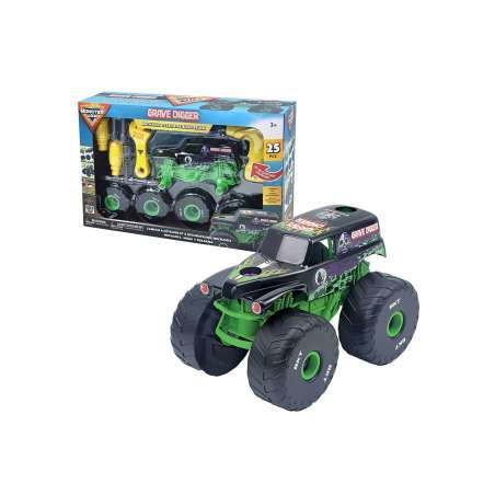 monster jam mechanix 1:43 construye surtidos (famosa - mnj02000)