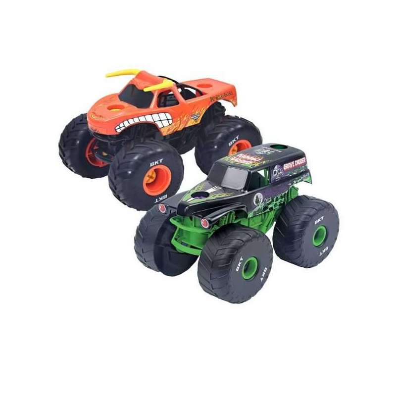 monster jam mechanix 1:43 construye surtidos (famosa - mnj02000)