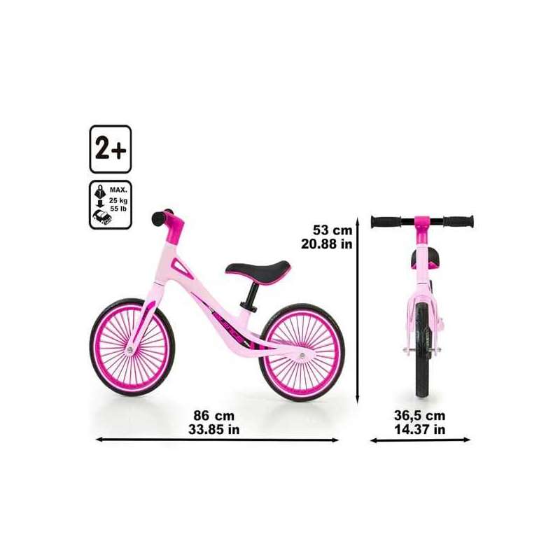 feber balance bike rosa (feber - fed58000) feber balance bike rosa (feber - fed58000)