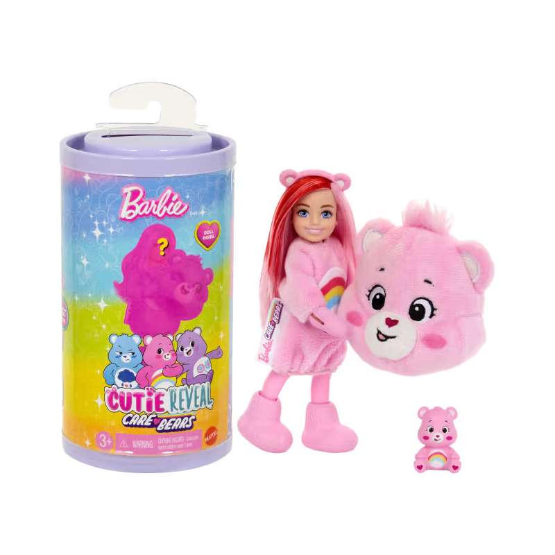 barbie cutie reveal chelsea osos amorosos (mattel - jcn97)