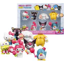 hello kitty set 8 figuras 5 cm (famosa - hktj4000)