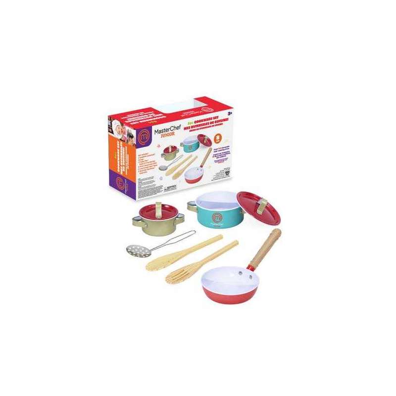 masterchef jr. set 8 accesorios de metal cocina (famosa - mte05000) masterchef jr. set 8 accesorios de metal cocina (famosa - mte05000)