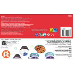 masterchef jr. set de cafe con 14 accesorios (famosa - mte06000)