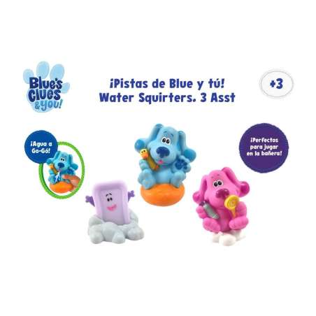 pistas de blue y tÚ muÑecos de baÑo