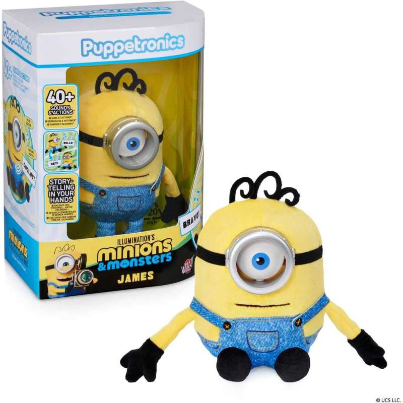 minions james palm puppertronic ( famosa - ren00200) minions james palm puppertronic ( famosa - ren00200)