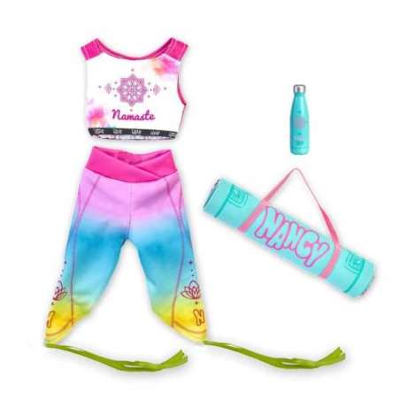 nancy un look de yoga (famosa - nac32000)