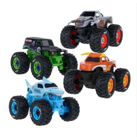 monster jam mechanix 1:43 construye surtidos (famosa - mnj00000)
