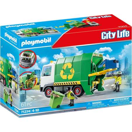 playmobil camion de reciclaje (71234)