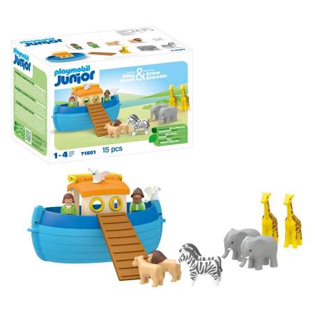 playmobil junior arca de noe maletin (71681)