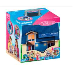 playmobil casa de muÑecas maletin (70985)