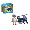 playmobil 1969 vespa 150 sprint azul (71622)