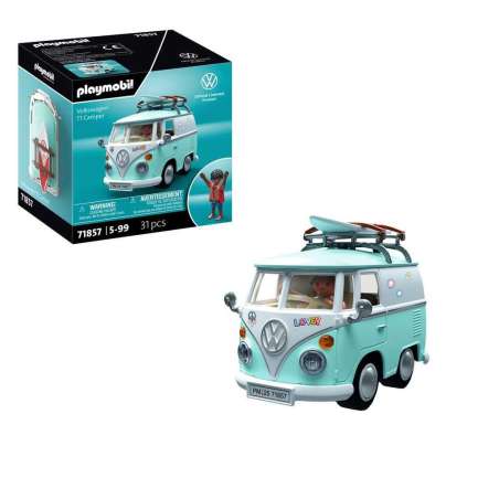 playmobil x volkswagen t1 camper (playmobil - 71857)