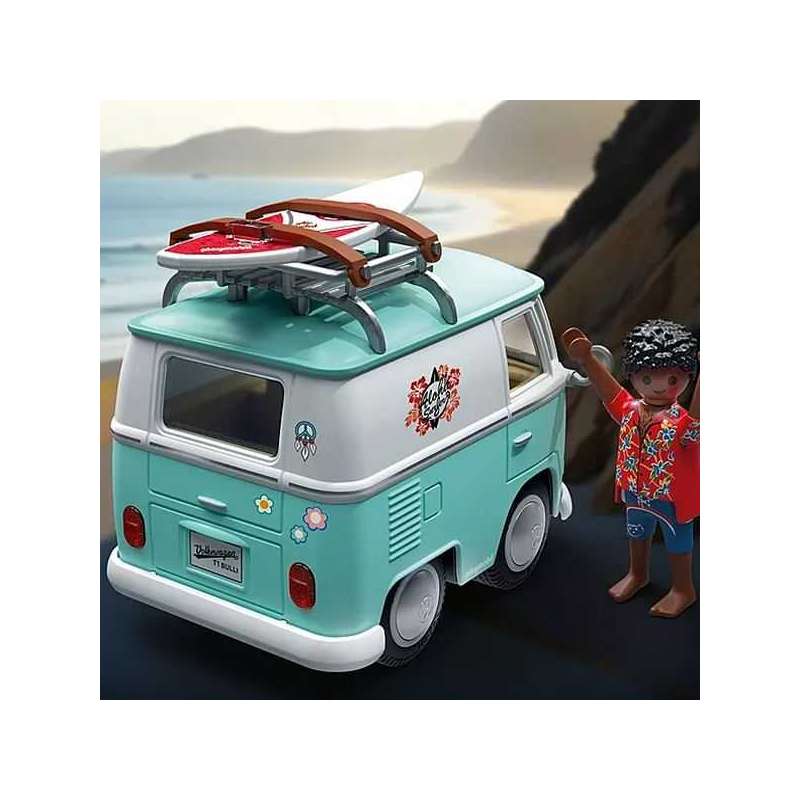 playmobil x volkswagen t1 camper (playmobil - 71857)