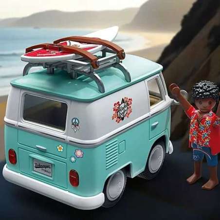 playmobil x volkswagen t1 camper (playmobil - 71857)