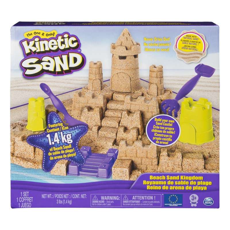 kinetic sand construye tu reino