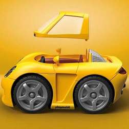 playmobil x porsche carrera gt (playmobil - 71859)