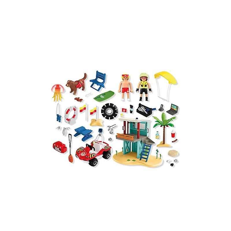 playmobil torre vigilancia con coche de playa (playmobil - 71903) playmobil torre vigilancia con coche de playa (playmobil - 71903)