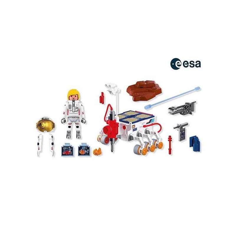 playmobil rover para marte de la esa (playmobil - 72012)