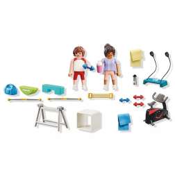 playmobil entrenamiento fitness (71806)