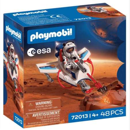 playmobil planeador espacial de la esa (playmobil - 72013)