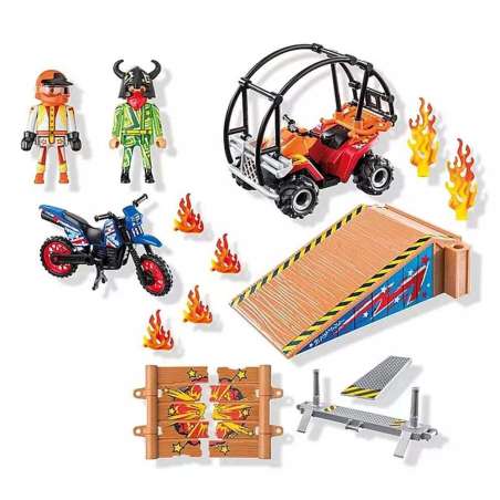 playmobil promo pack stunt show ( 71808)