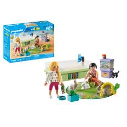 playmobil starter pack familia de conejos