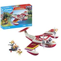 playmobil hidroavion de bomberos ( 71463 )