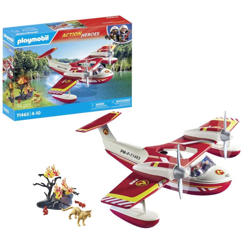 playmobil hidroavion de bomberos ( 71463 ) playmobil hidroavion de bomberos ( 71463 )