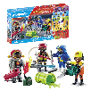 playmobil my figures bomberos (playmobil -  71468 )