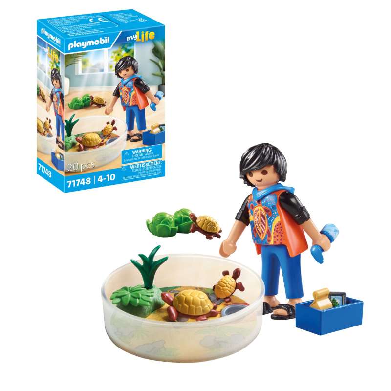 playmobil terrario para tortugas (71748) playmobil terrario para tortugas (71748)
