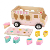 fisher-price heladeria de madera (mattel - hxt86)