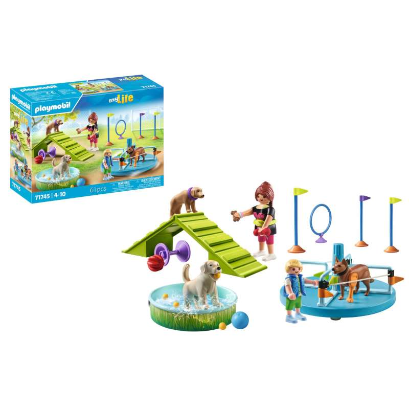playmobil parque para perros (71745) playmobil parque para perros (71745)