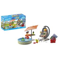 playmobil starter diversion en jardin (71476)