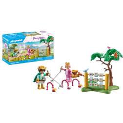 playmobil juegos en el jardin (71849)