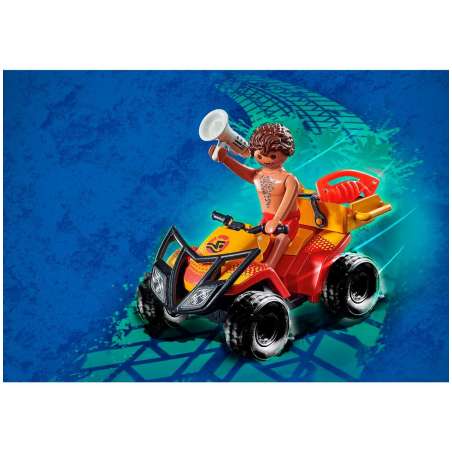 playmobil quad de rescate ( 71040)