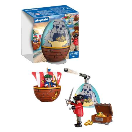 playmobil play egg: piratas (playmobil - 72100)