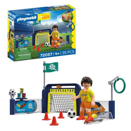 playmobil centro de entrenamiento de futbol (playmobil - 72057)