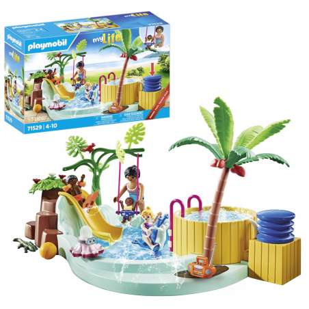playmobil my life piscina con jacuzzi ( 71529 )