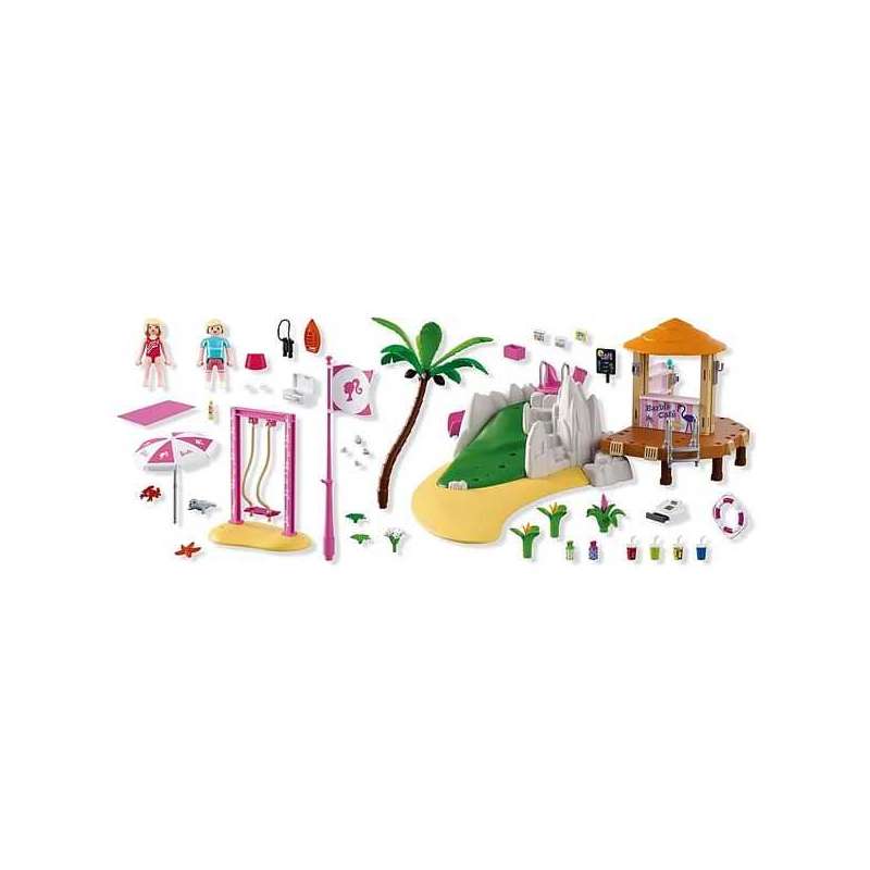 playmobil x barbie cafe de playa (playmobil - 72121) playmobil x barbie cafe de playa (playmobil - 72121)