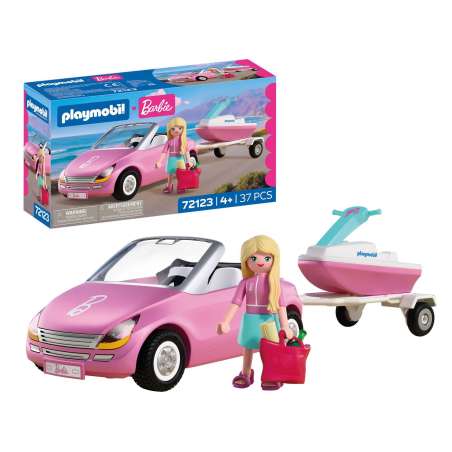 playmobil x barbie descapotable (playmobil - 72123)