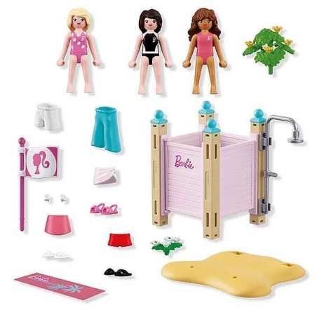 playmobil x barbie moda de playa (playmobil - 72124)