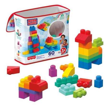 mega bloks eco mega bolsa 60 clasica (mattel - dch55)