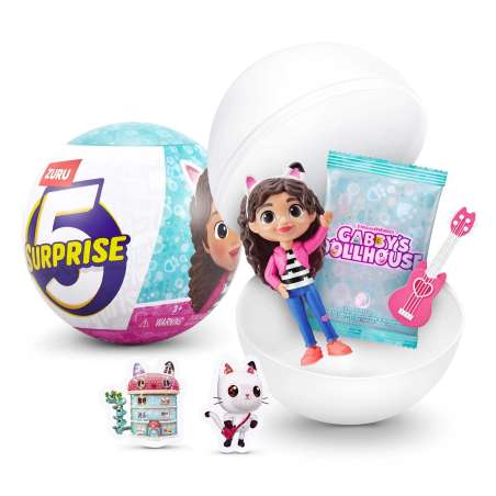 zuru 5 surprise s1 gabbys dollhouse capsula (zuru - 77655gq2)