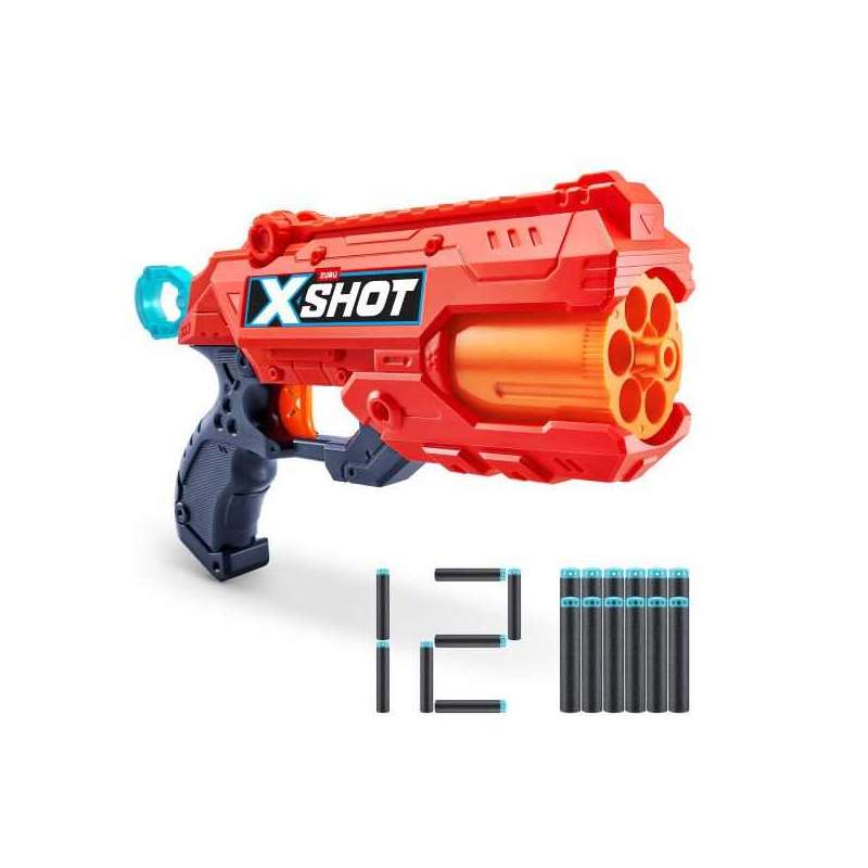 x-shot pistola de dardos reflex 6 dardos (zuru - 36433) x-shot pistola de dardos reflex 6 dardos (zuru - 36433)