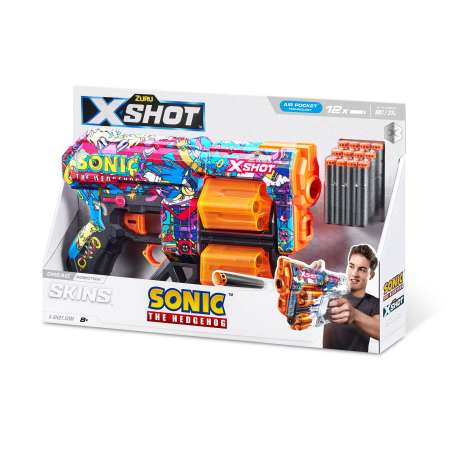 x-shot pistola skins dread sonic 12 (zuru - 36583)