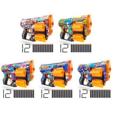 x-shot pistola skins dread sonic 12 (zuru - 36583)