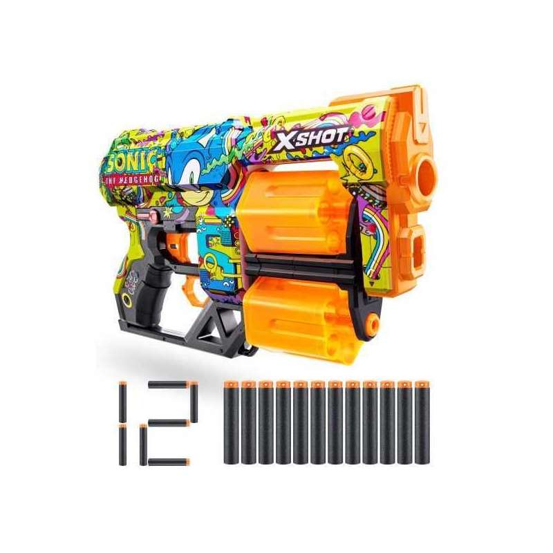 x-shot pistola skins dread sonic 12 (zuru - 36583) x-shot pistola skins dread sonic 12 (zuru - 36583)