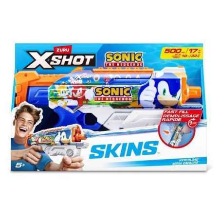 x-shot water pistola sonic hyperload fast fill (zuru - 118107)