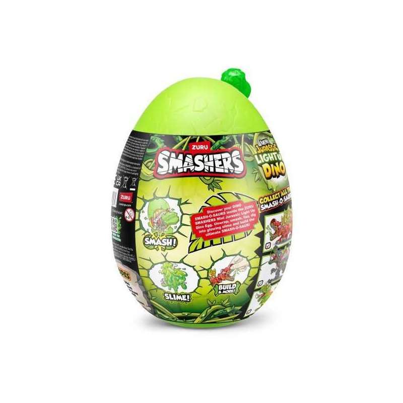 zuru smashers jurassic mini light-up s1 (zuru - 74107tq5)